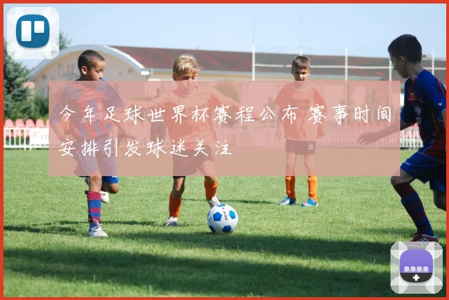 今年足球世界杯赛程公布 赛事时间安排引发球迷关注